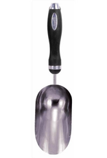 Bond Bond Steel Hand Scoop Poly Handle - Black