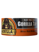 Gorilla Gorilla Tape 3' Core 1.88' X 10 Yds Black