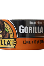 Gorilla Gorilla Tape 3' Core 1.88' X 10 Yds Black