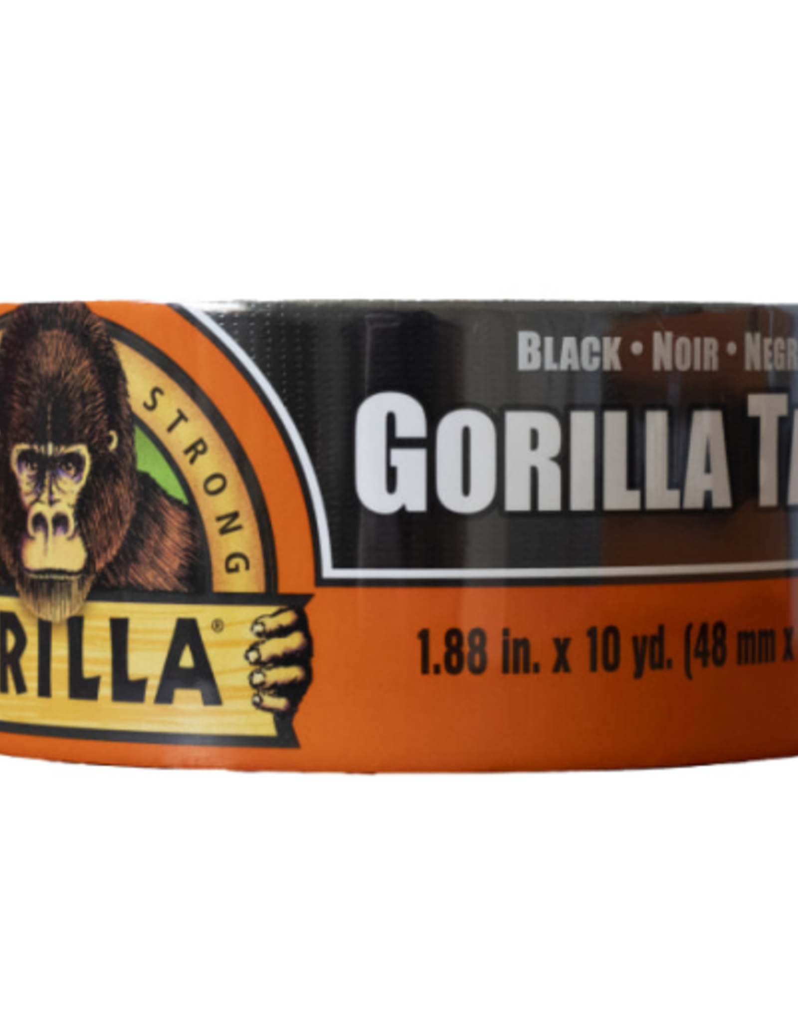 Gorilla Gorilla Tape 3' Core 1.88' X 10 Yds Black