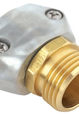 Gilmour Gilmour Heavy Duty Clamp Repair 5/8in  3/4in Metal End Hose Coupling Male