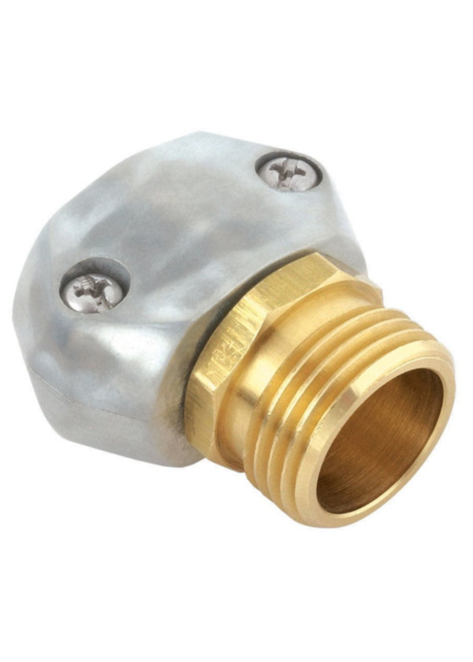 Gilmour Gilmour Heavy Duty Clamp Repair 5/8in  3/4in Metal End Hose Coupling Male