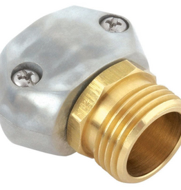 Gilmour Gilmour Heavy Duty Clamp Repair 5/8in  3/4in Metal End Hose Coupling Male