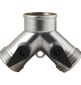 Melnor Melnor 2-Way Hose Metal Shut Off Valve