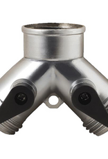 Melnor Melnor 312S-MJ 2-Way Hose Shut Off Valve  Metal - Quantity 10