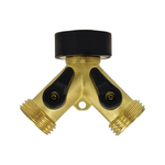 Gilmour Gilmour Two-Way Connector Brass Bronze