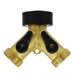 Gilmour Gilmour Two-Way Connector Brass Bronze
