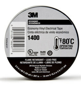 3M 3M Vinyl Electrical Tape Black - 3/4 IN
