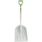 Ames Poly Shovel Wood - 14.5 in. W x 46.5 in. L