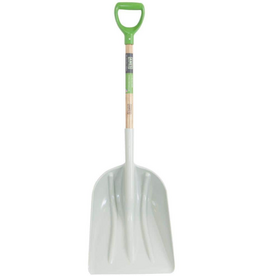 Ames Poly Shovel Wood - 14.5 in. W x 46.5 in. L