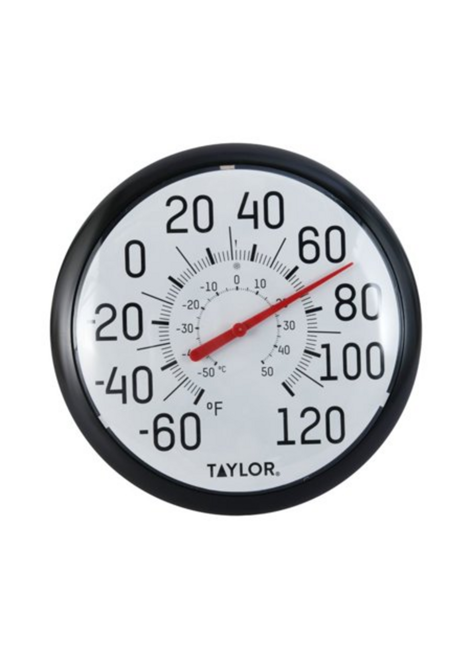 Taylor White Outdoor Dial Thermometer - 13.25 in