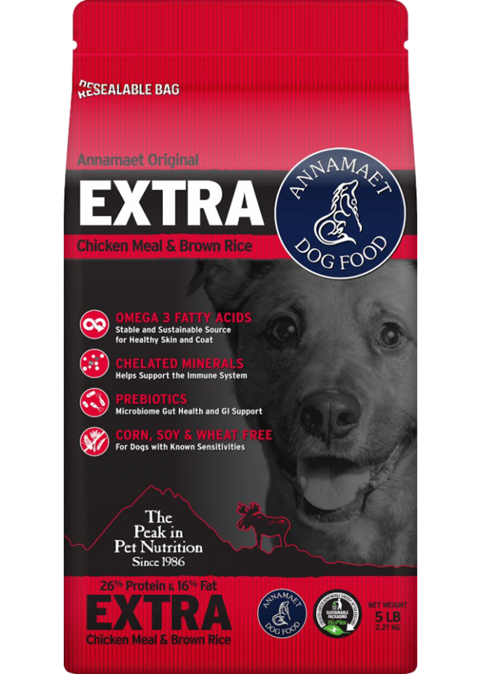 Annamaet Annamaet Original 26% Extra Dry Dog Food - 25 lb
