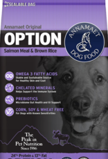 Annamaet Annamaet Original Option 24% Salmon Meal & Brown Rice Dry Dog Food - 25 lb