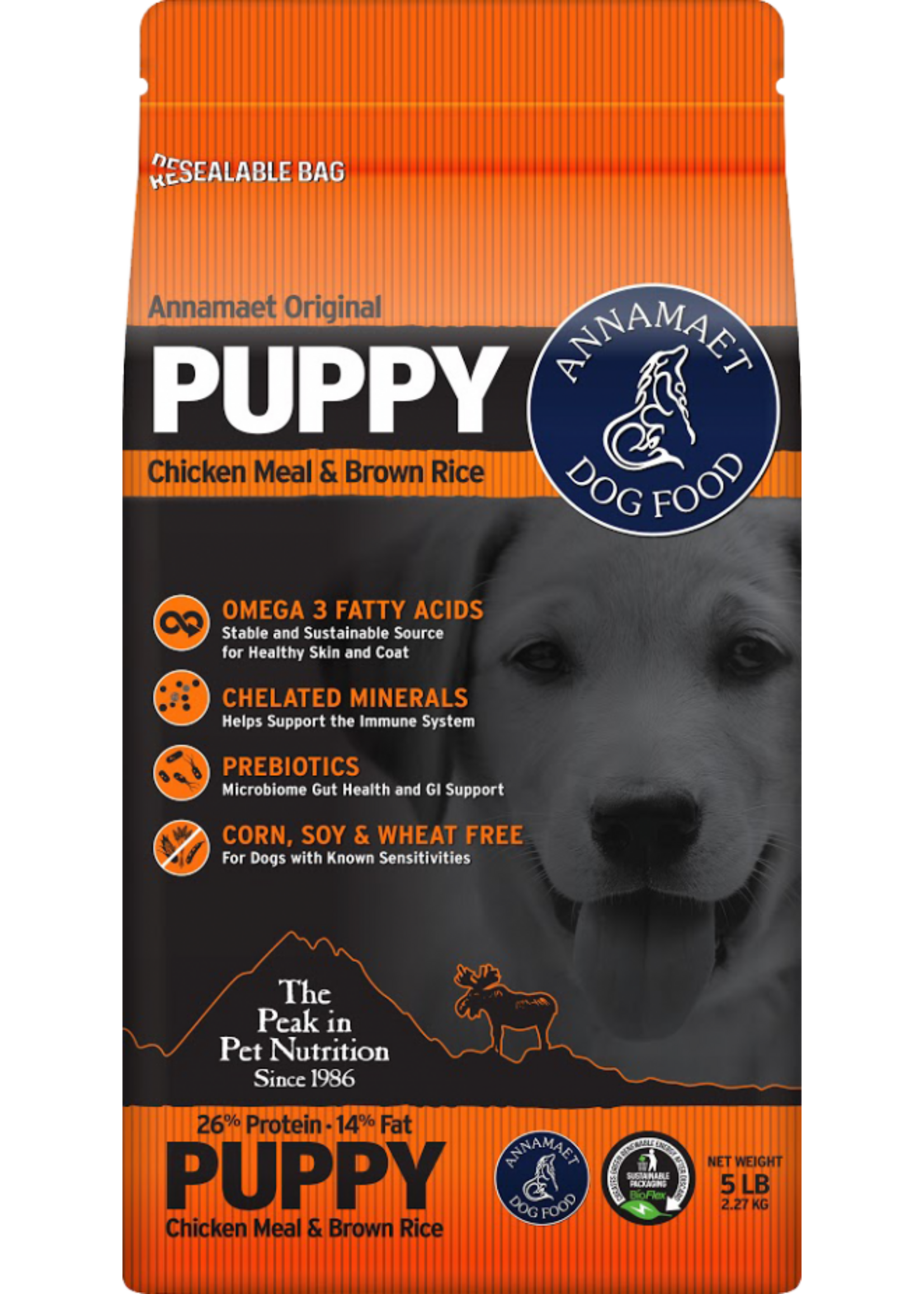 Annamaet Annamaet Original Puppy Dry Dog Food - 25 lb