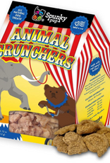Spunky Pup Spunky Pup Animal Crunchers Dog Biscuit Treat Peanut Butter Flavor - 12 oz