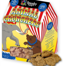 Spunky Pup Spunky Pup Animal Crunchers Peanut Butter Biscuits Dog Treats - 12 oz