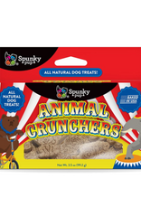 Spunky Pup Spunky Pup Animal Crunchers Dog Biscuit Treat Peanut Butter Flavor - 3.5 oz