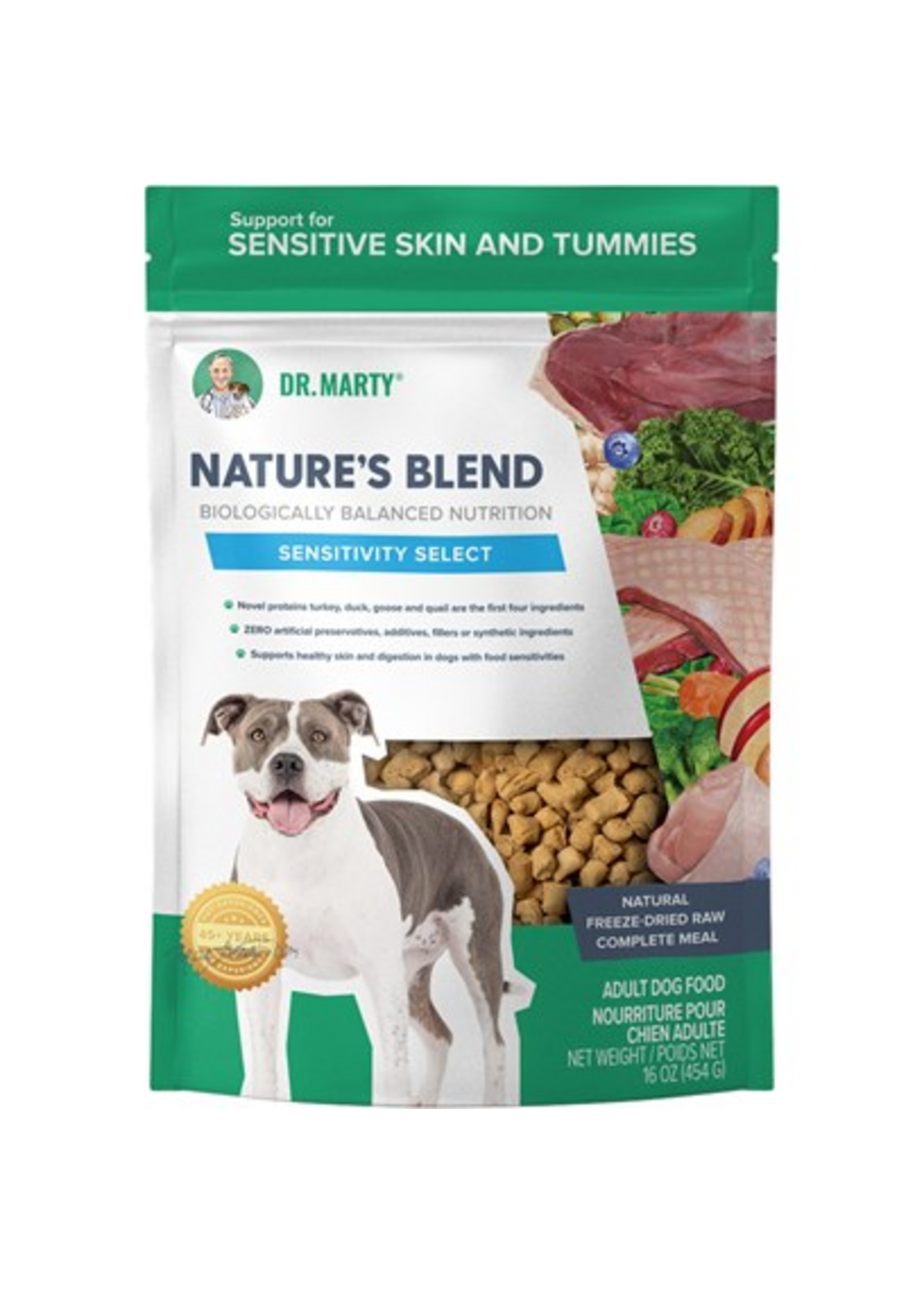 Dr. Marty Dr Marty Nature's Blend Sensitivity Select Freeze Dried Raw Dog Food - 6 oz