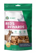 Dr. Marty Dr. Marty Red's Rewards Pork Liver Dog Treat - 4 oz