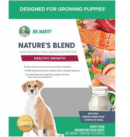 Dr. Marty Dr. Marty Nature's Blend Healthy Growth for Puppies Freeze Dried Raw Dog Food - 6 oz