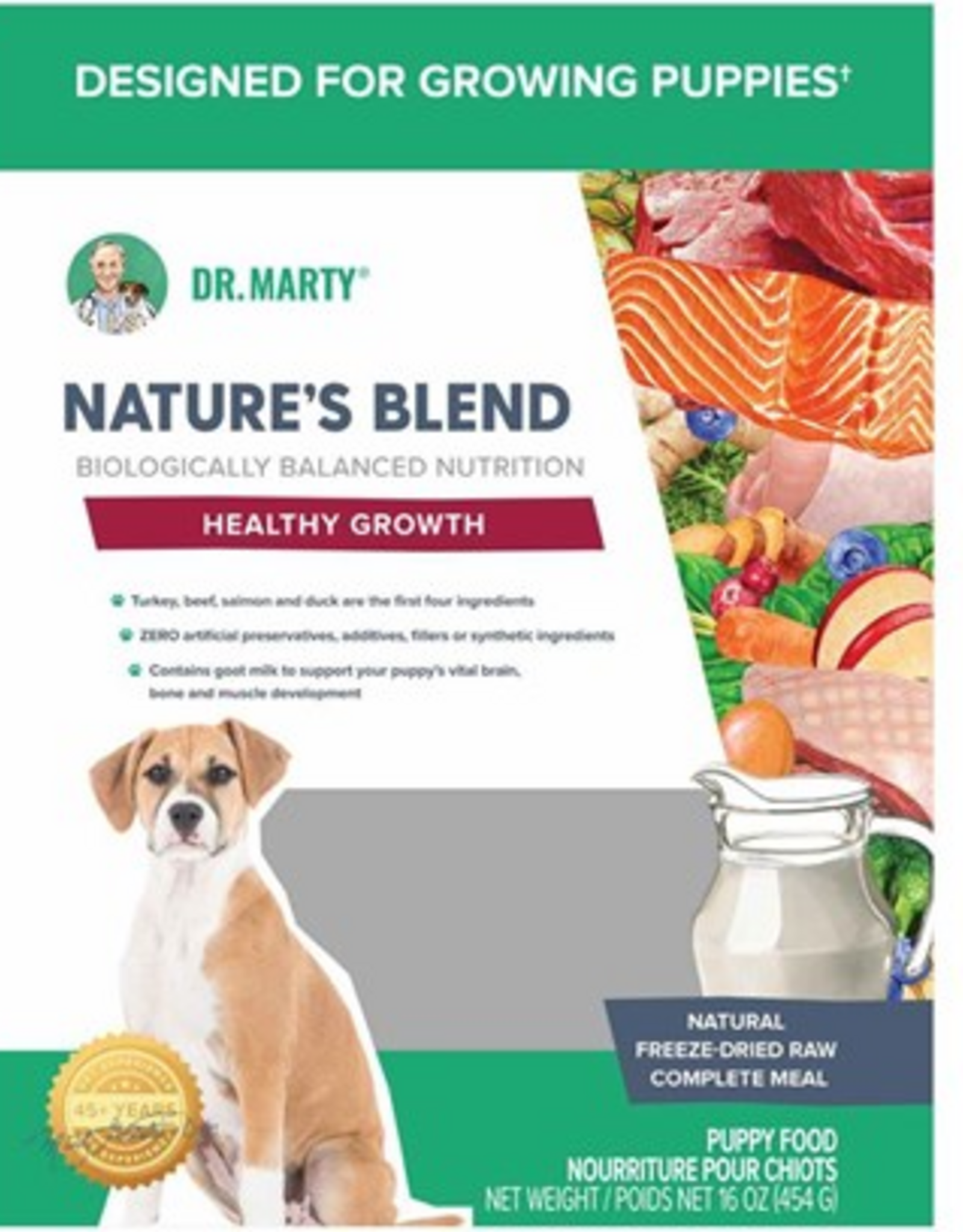 Dr. Marty Dr. Marty Nature's Blend for Puppies Freeze Dried Raw Dog Food - 6 oz