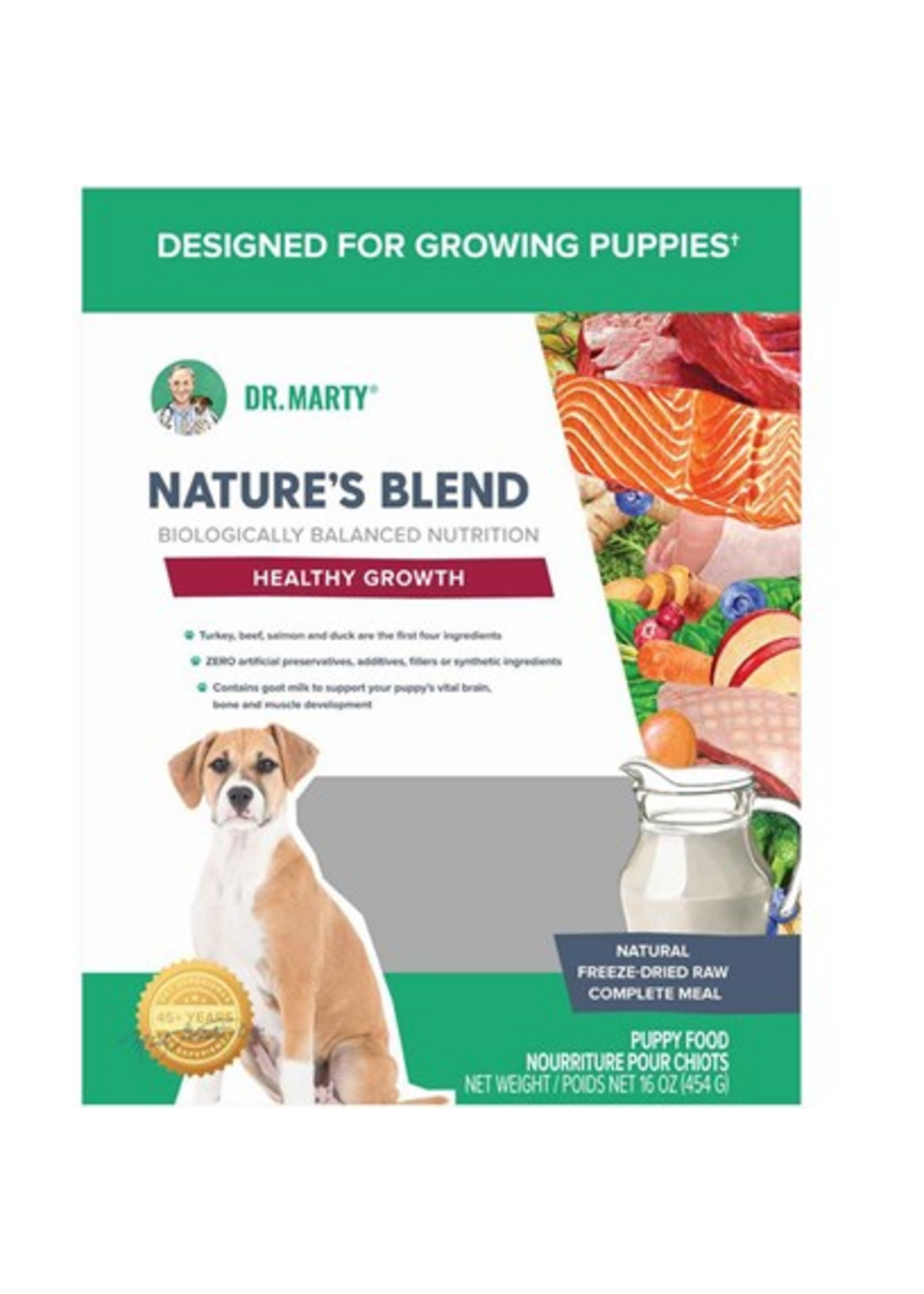 Dr. Marty Dr. Marty Nature's Blend Healthy Growth for Puppies Freeze Dried Raw Dog Food - 6 oz