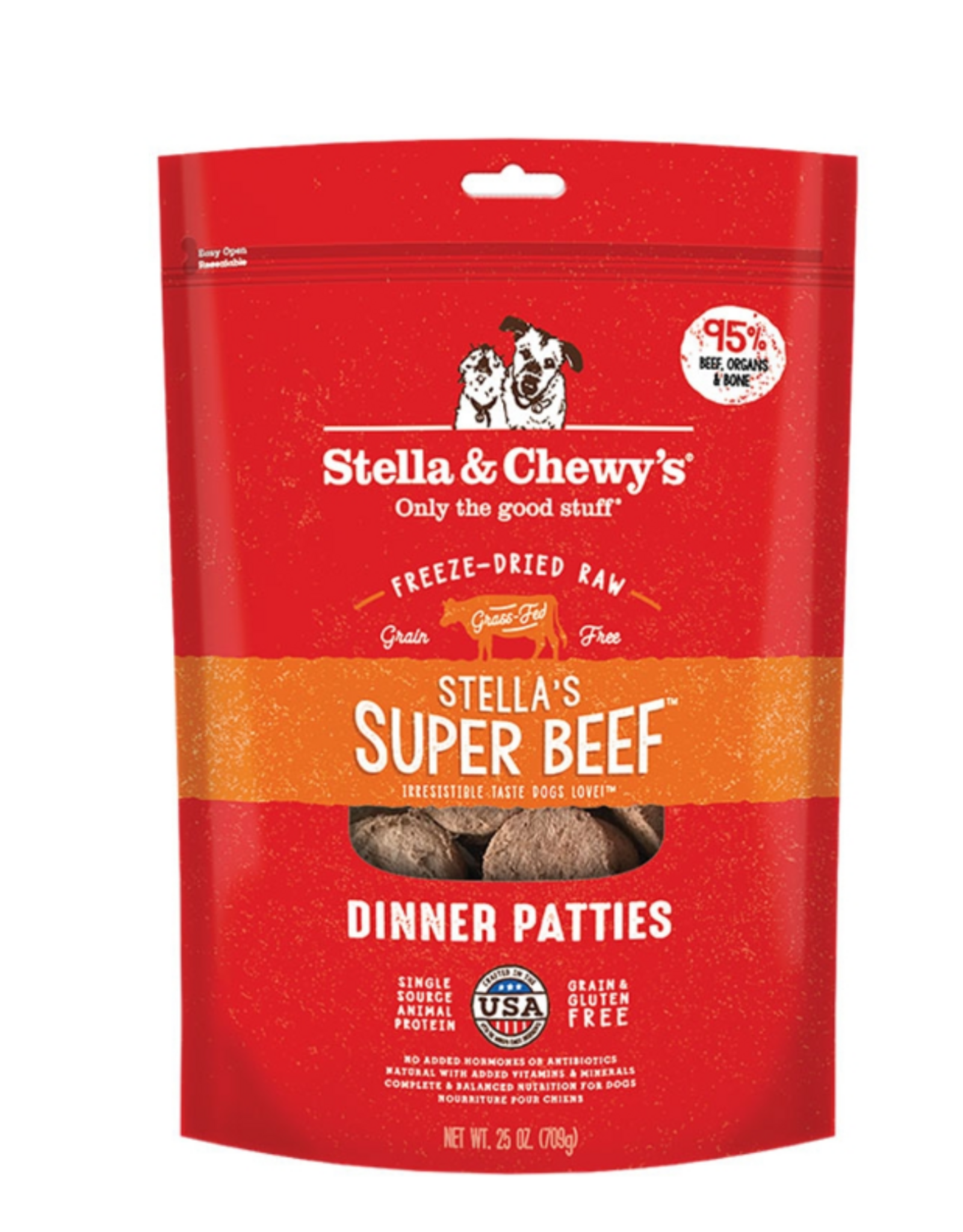 Stella & Chewy's Stella & Chewy's Dog Freeze Dried Beef Dinner Patties - 25 oz