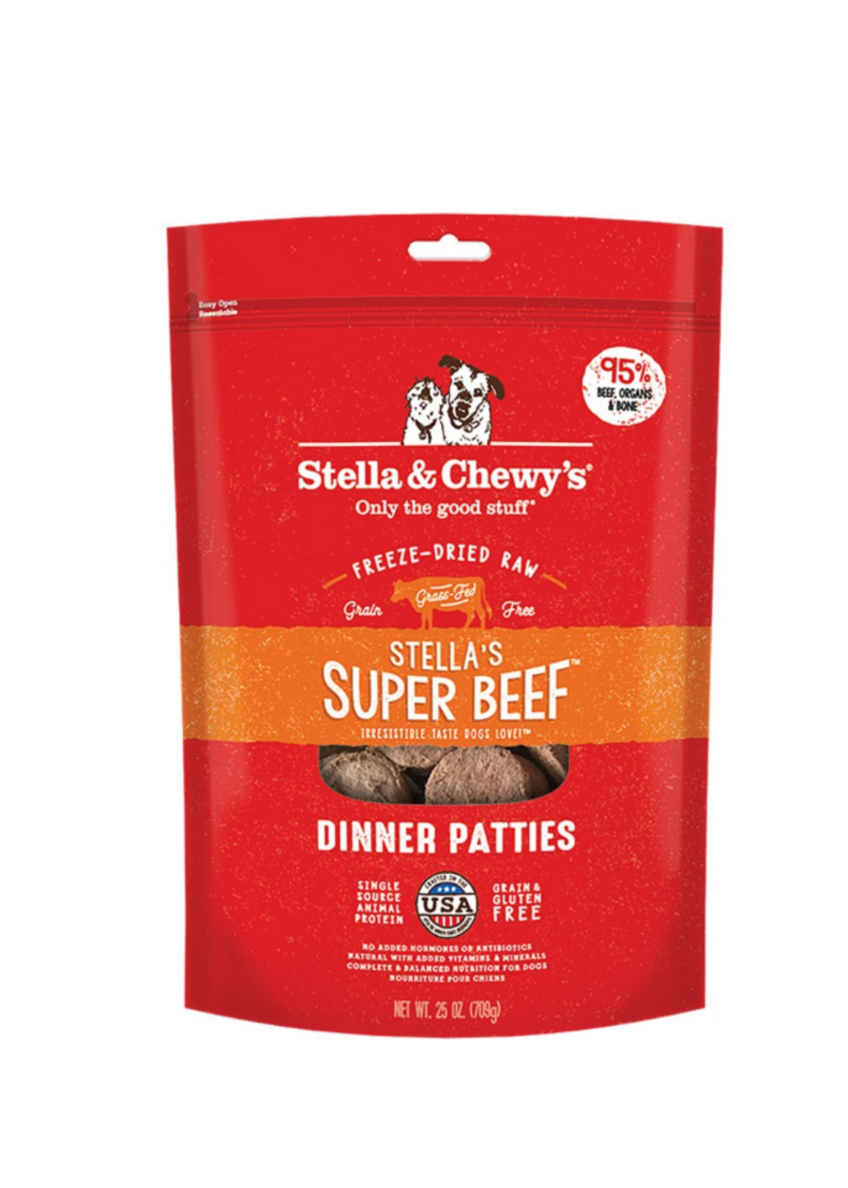 Stella & Chewy's Stella & Chewy's Dog Freeze Dried Beef Dinner Patties - 25 oz