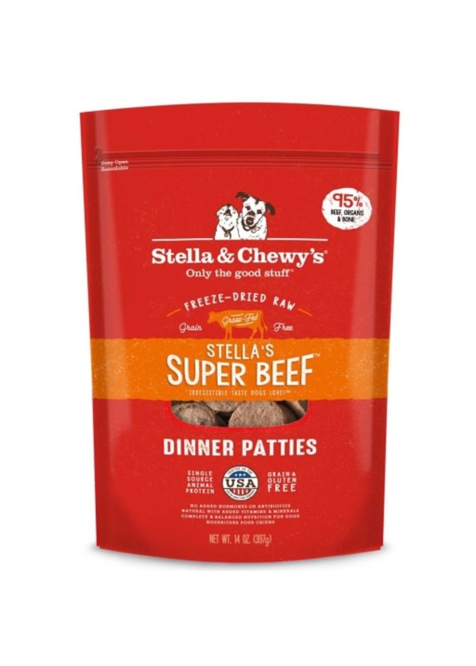 Stella & Chewy's Stella & Chewy's Dog Freeze Dried Beef Dinner Patties - 25 oz