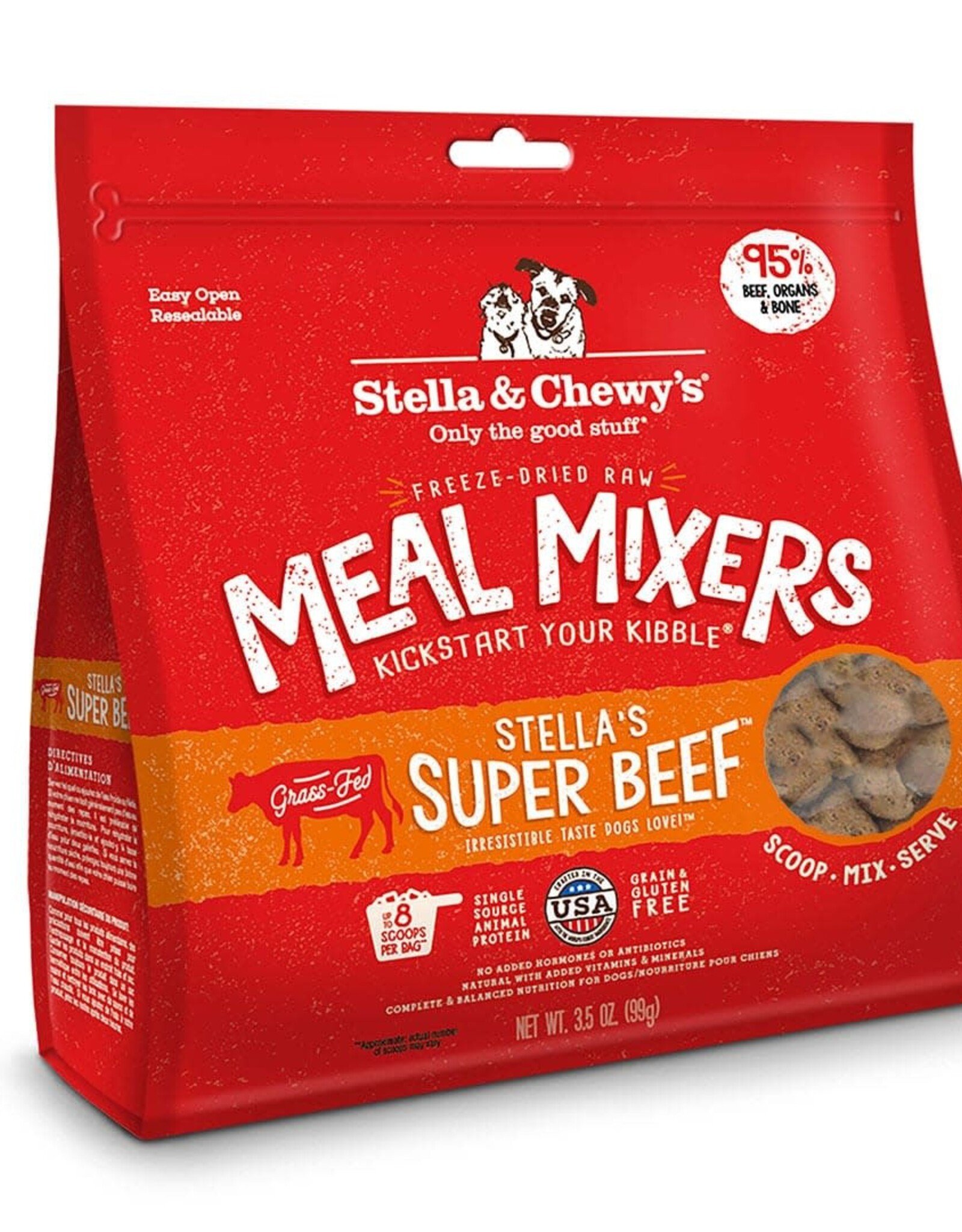 Stella & Chewy's Stella & Chewy's Dog Freeze Dried Beef Meal Mixers - 8 oz