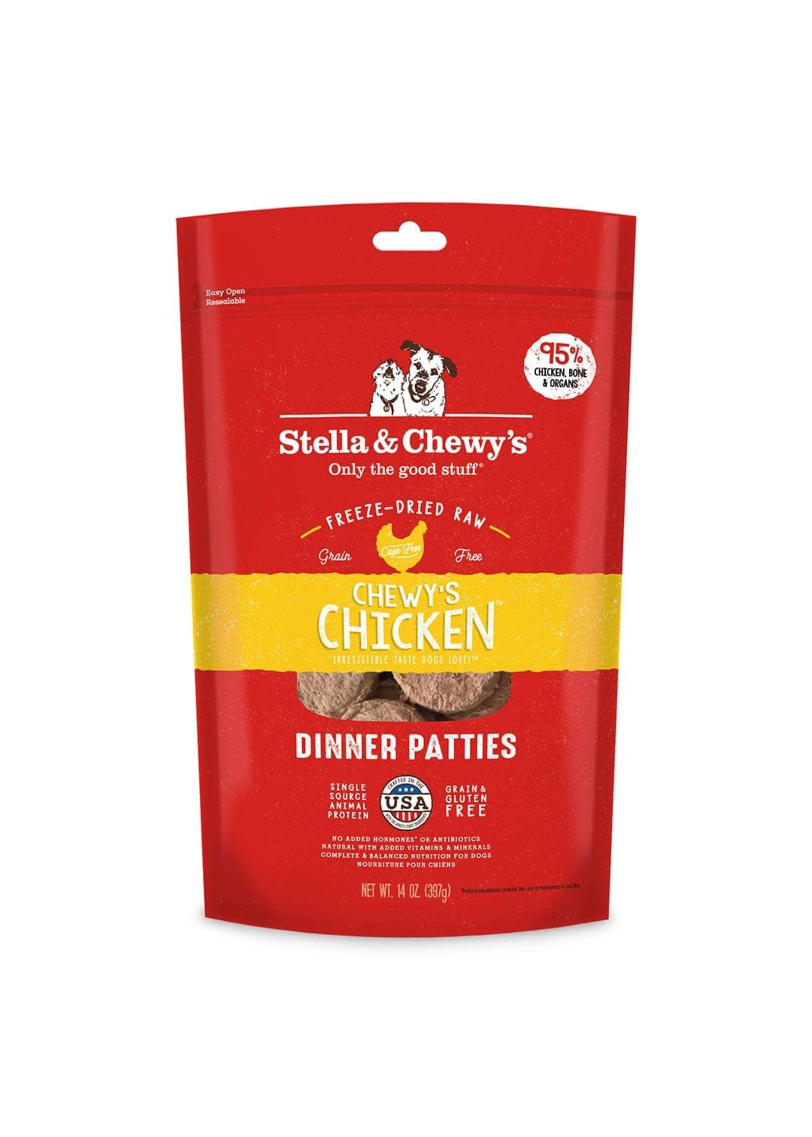 Stella & Chewy's Stella & Chewy's Dog Freeze Dried Chicken Dinner Patties - 14 oz