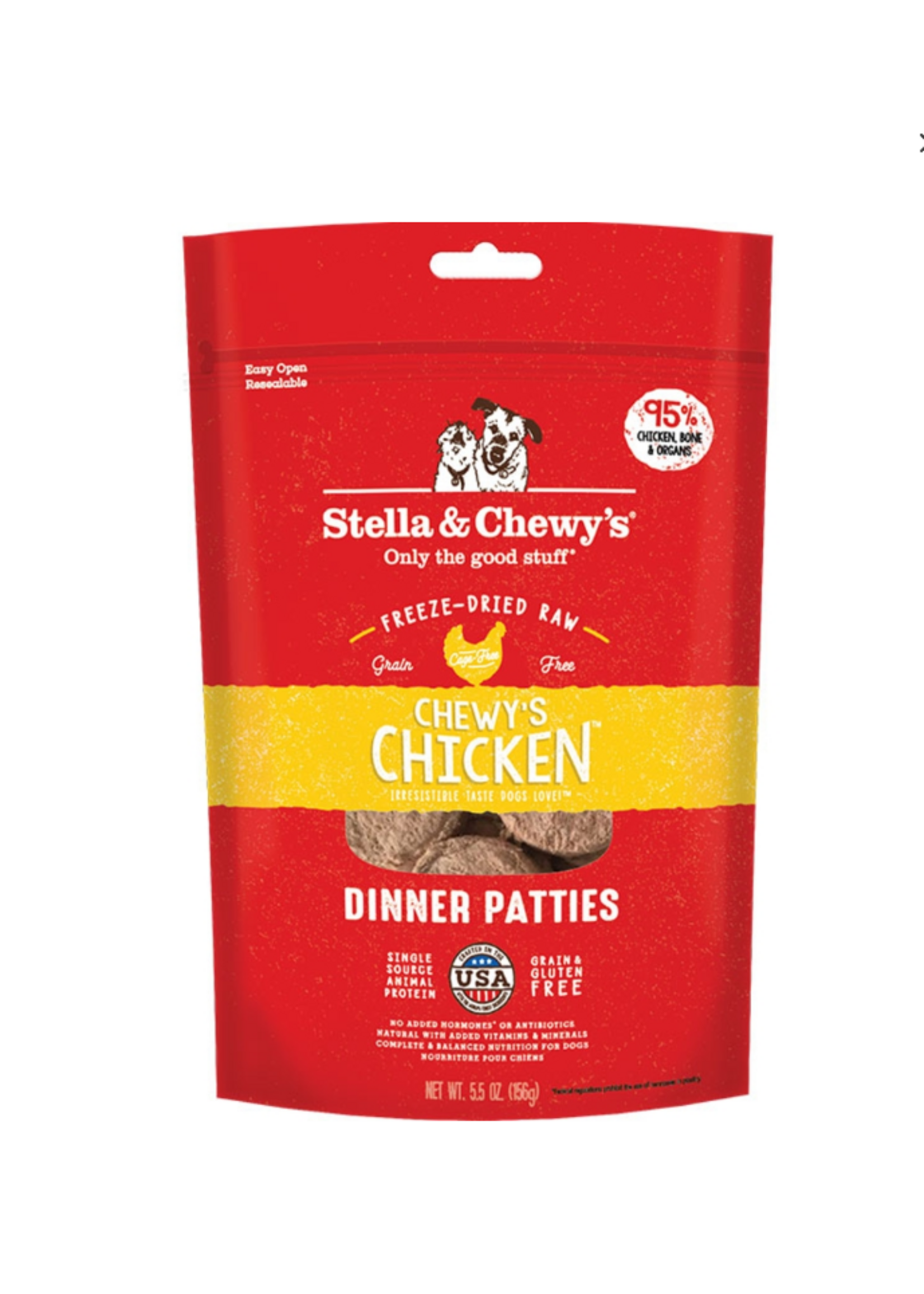 Stella & Chewy's Stella & Chewy's Dog Freeze Dried Chicken Dinner Patties - 5.5 oz