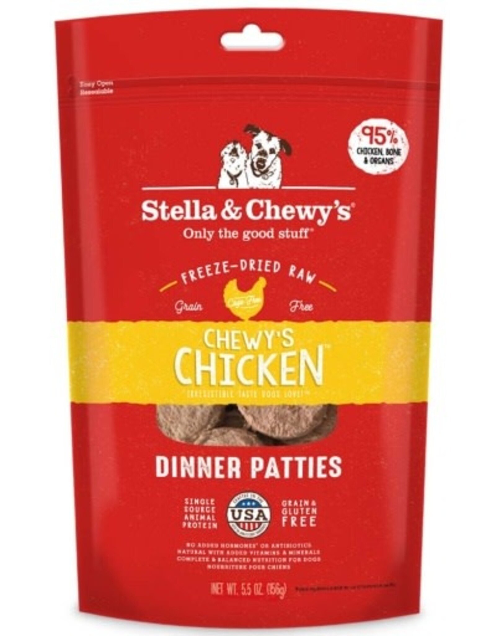 Stella & Chewy's Stella & Chewy's Dog Freeze Dried Chicken Dinner Patties - 5.5 oz