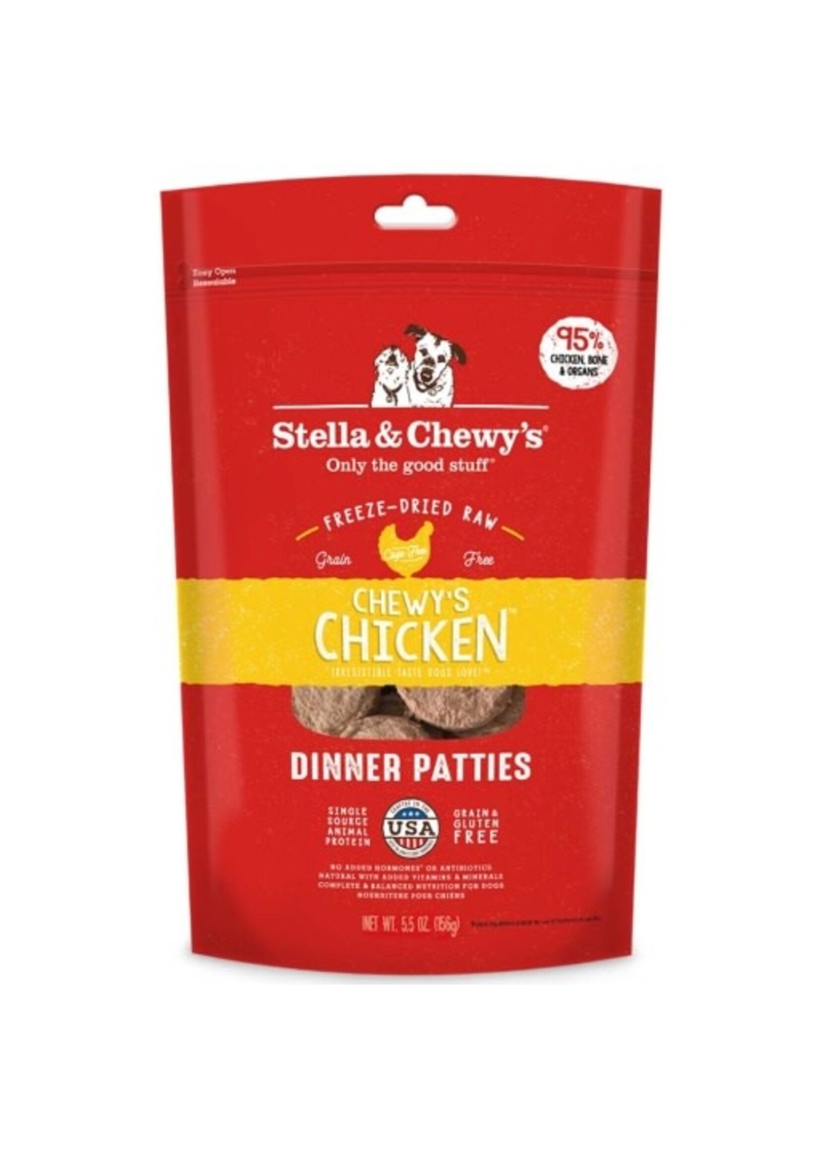 Stella & Chewy's Stella & Chewy's Dog Freeze Dried Chicken Dinner Patties - 5.5 oz