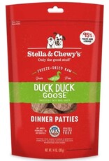 Stella & Chewy's Stella & Chewy's Dog Freeze Dried Duck Duck Goose Dinner Patties - 14 oz