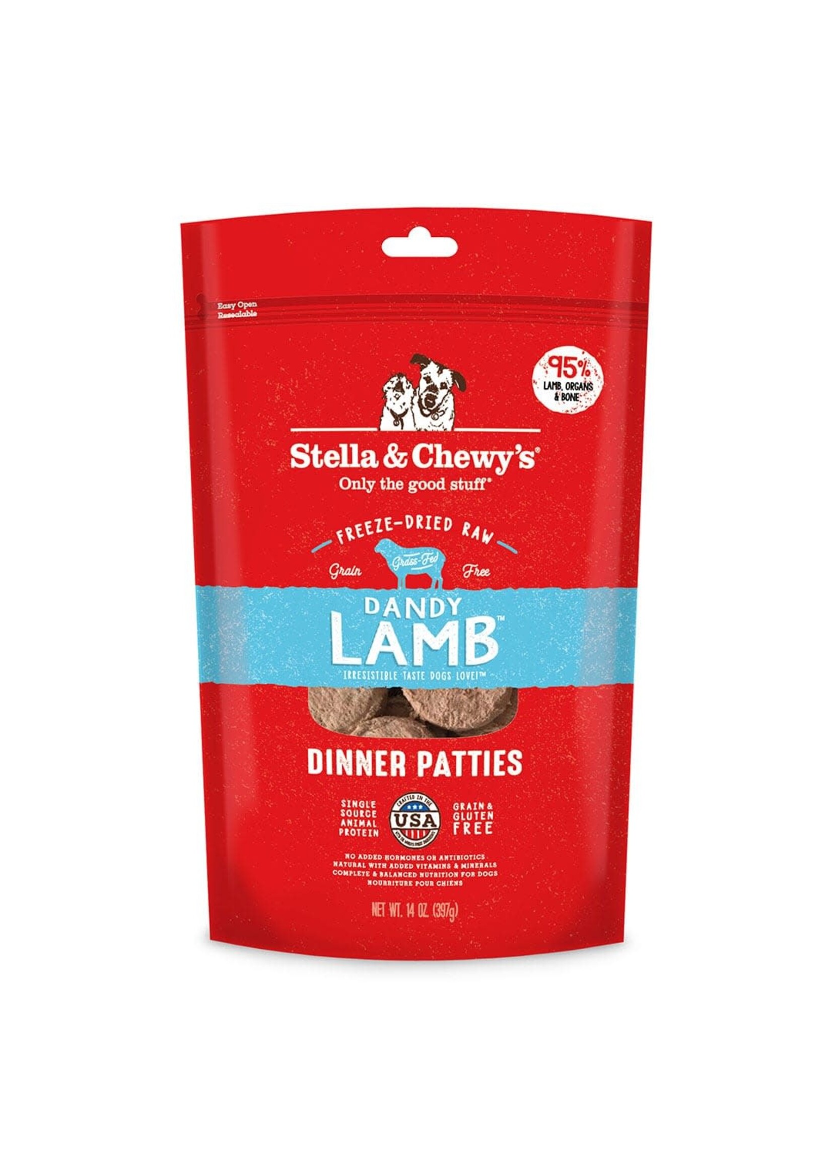 Stella & Chewy's Stella & Chewy's Dog Freeze Dried Lamb Dinner Patties - 5.5 oz