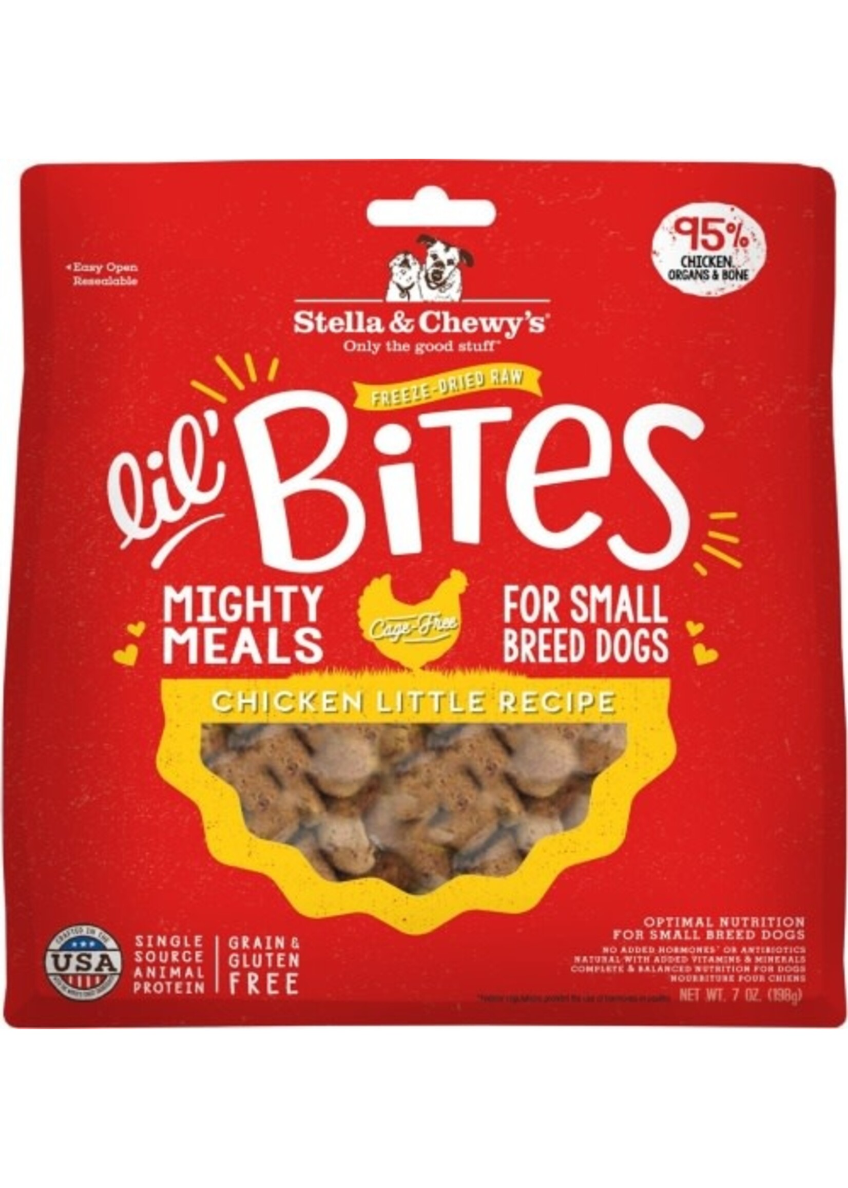 Stella & Chewy's Stella & Chewy's Dog Freeze Dried Lil' Bites Chicken Little Recipe - 7 oz