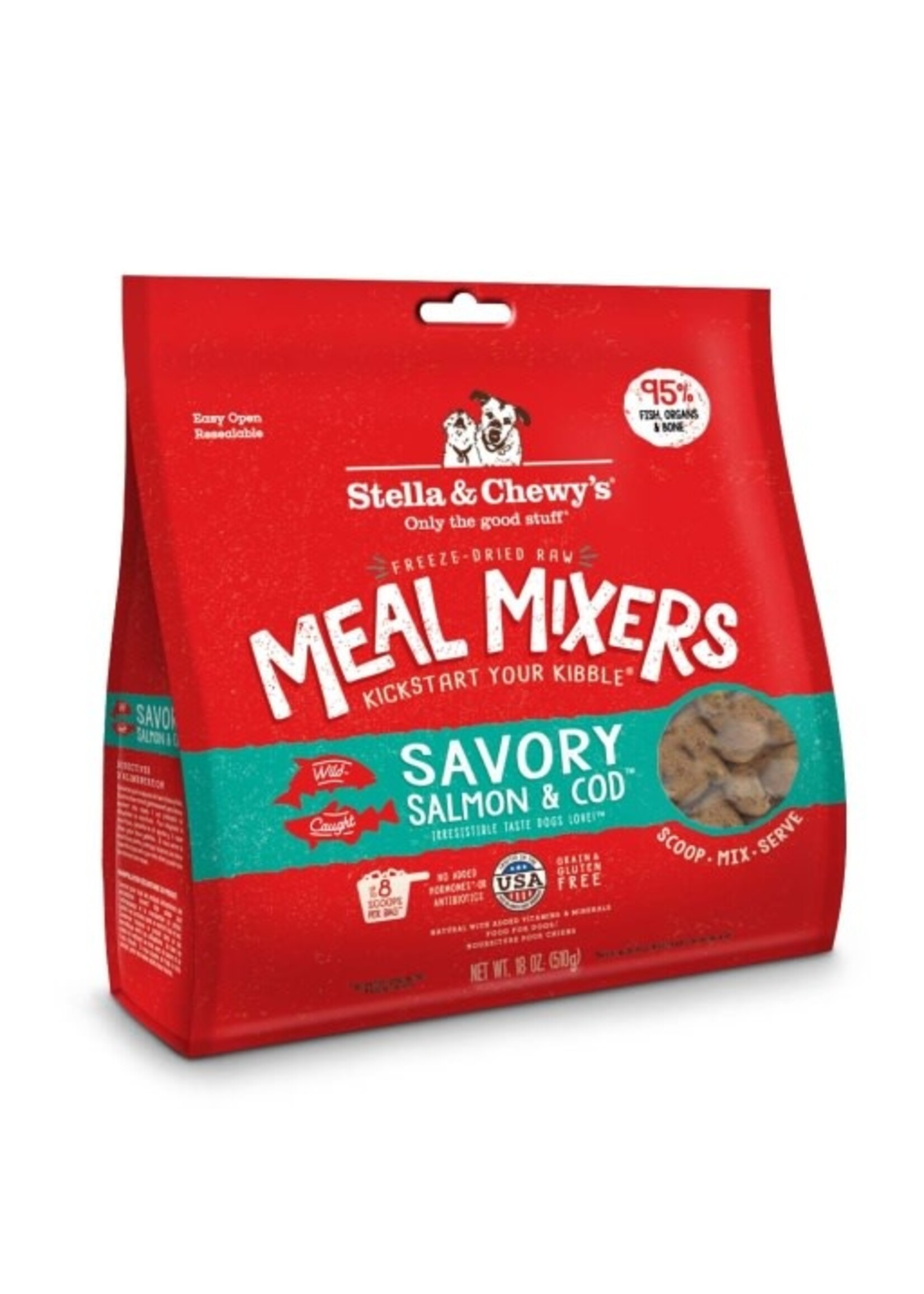 Stella & Chewy's Stella & Chewy's Dog Freeze Dried Salmon & Cod Meal Mixers - 18 oz