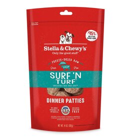 Stella & Chewy's Stella & Chewy's Dog Freeze Dried Surf & Turf Dinner Patties - 14 oz