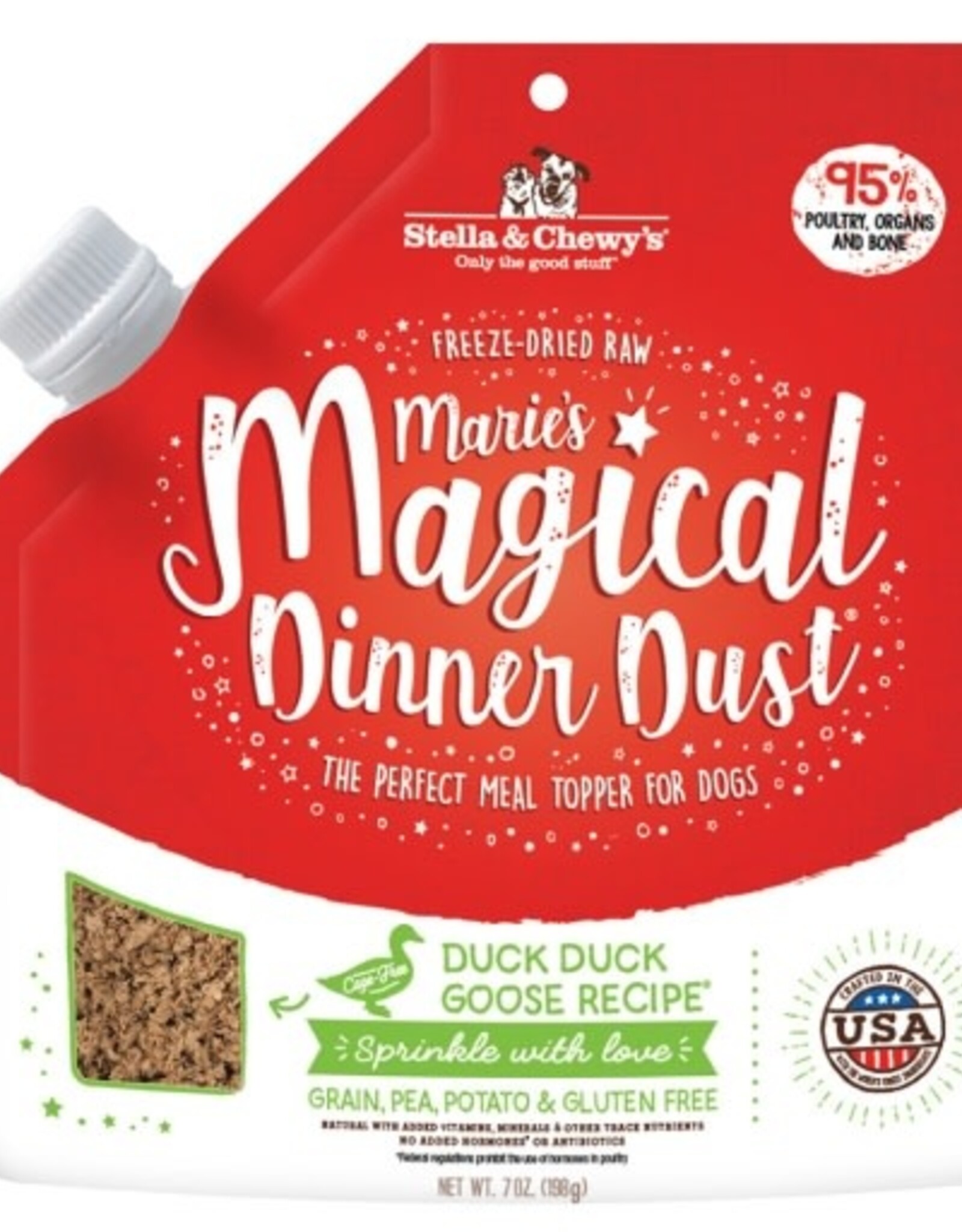 Stella & Chewy's Stella & Chewy's Marie's Magical Dinner Dust Duck - 7 oz