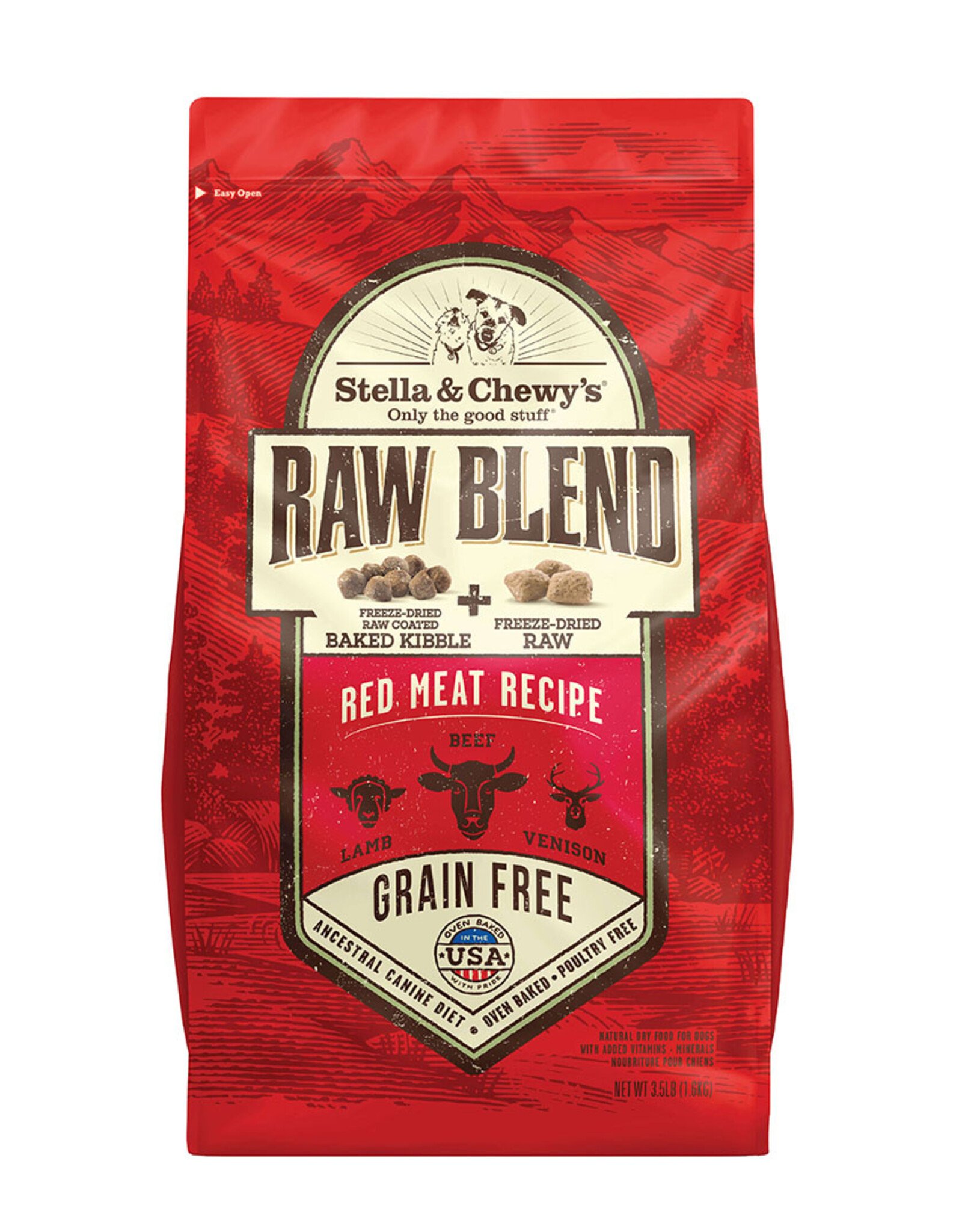 Stella & Chewy's Stella & Chewy's Dog Raw Blend Red Meat 3.5 - lb