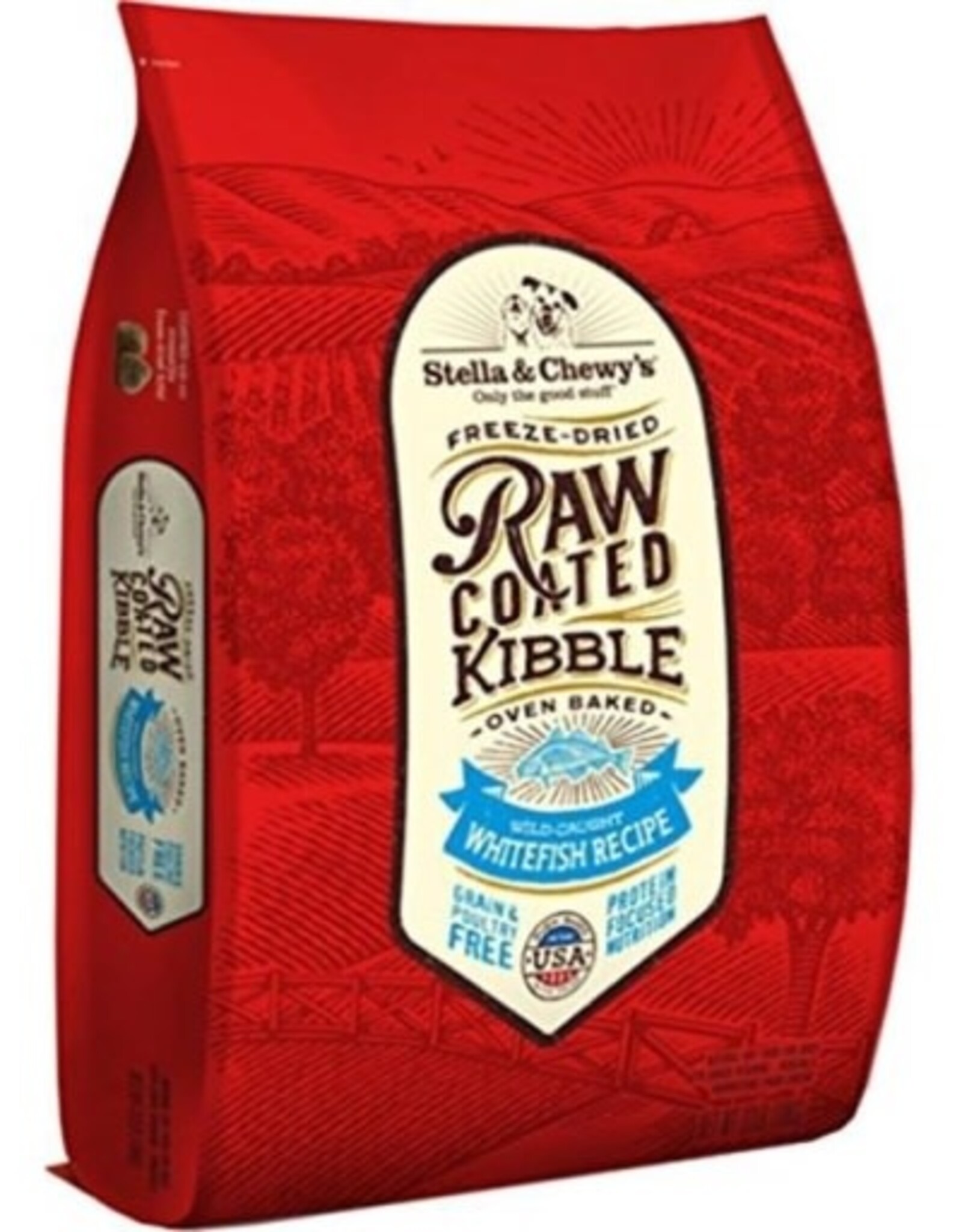 Stella & Chewy's Stella & Chewy's Raw Coated Grain-Free Wild-Caught Whitefish Dog Food - 22 lb