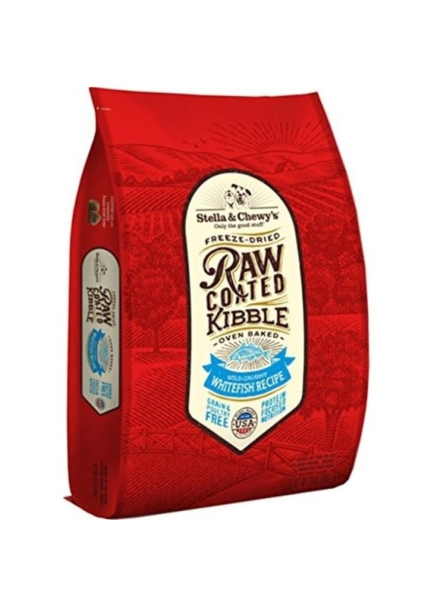 Stella & Chewy's Stella & Chewy's Raw Coated Grain-Free Wild-Caught Whitefish Dog Food - 22 lb