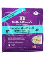 Stella & Chewy's Stella & Chewy's Sea-Licious Salmon & Cod Dinner Morsels Grain Free Freeze Dried Raw Cat Food - 8 Oz