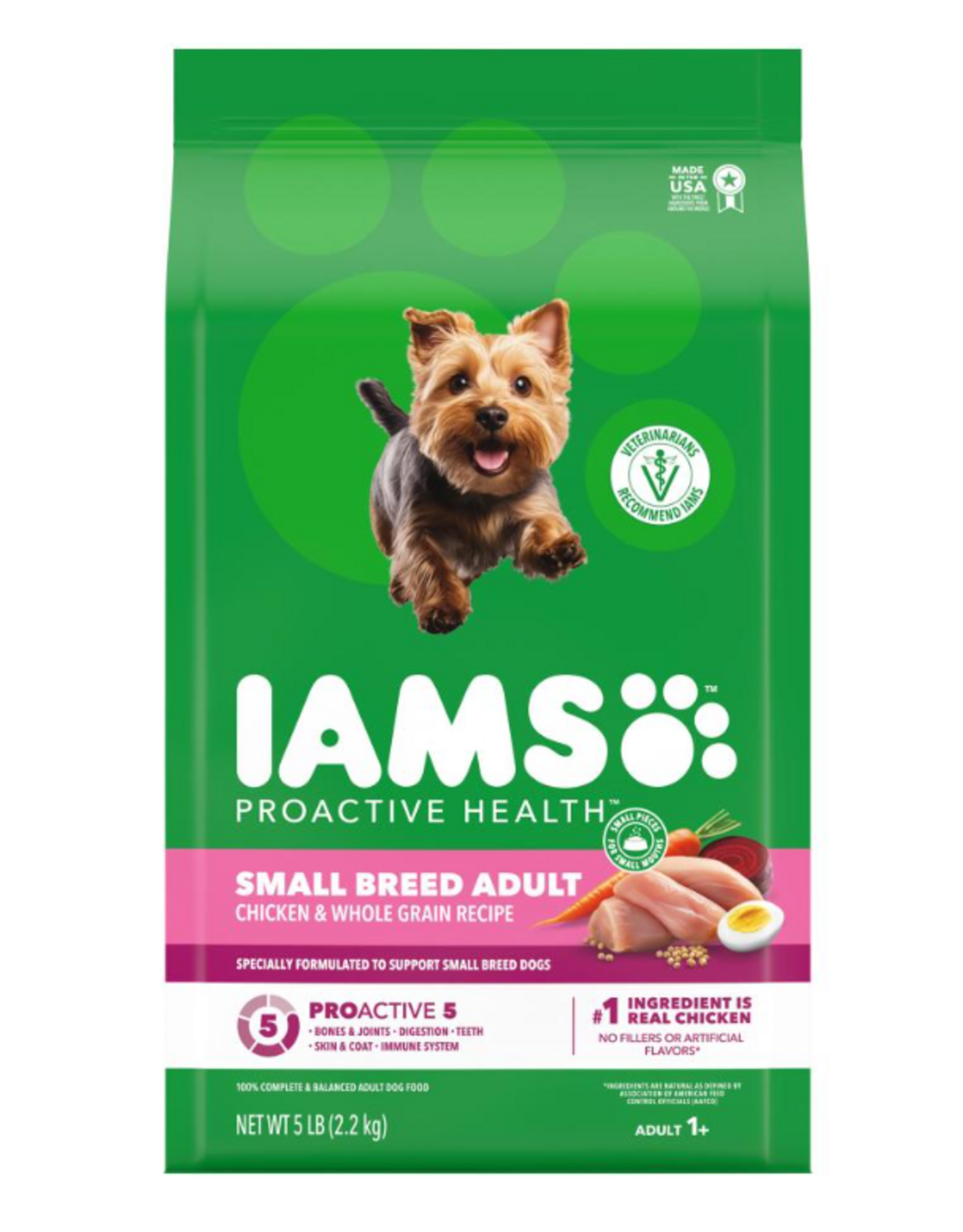 Iams IAMS DOG SMALL BREED ADULT 5 LBS