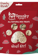 Spunky Pup Spunky Pup Roast Beef Crunchy Biscuits Dog Treats - 10 oz