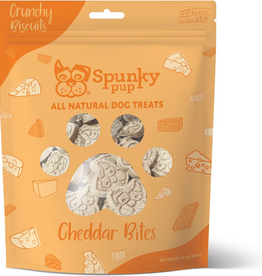 Spunky Pup Spunky Pup Cheddar Bites Crunchy Biscuits Dog Treats - 10 oz