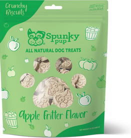 Spunky Pup Spunky Pup Apple Fritter Crunchy Biscuits Dog Treats - 10 oz