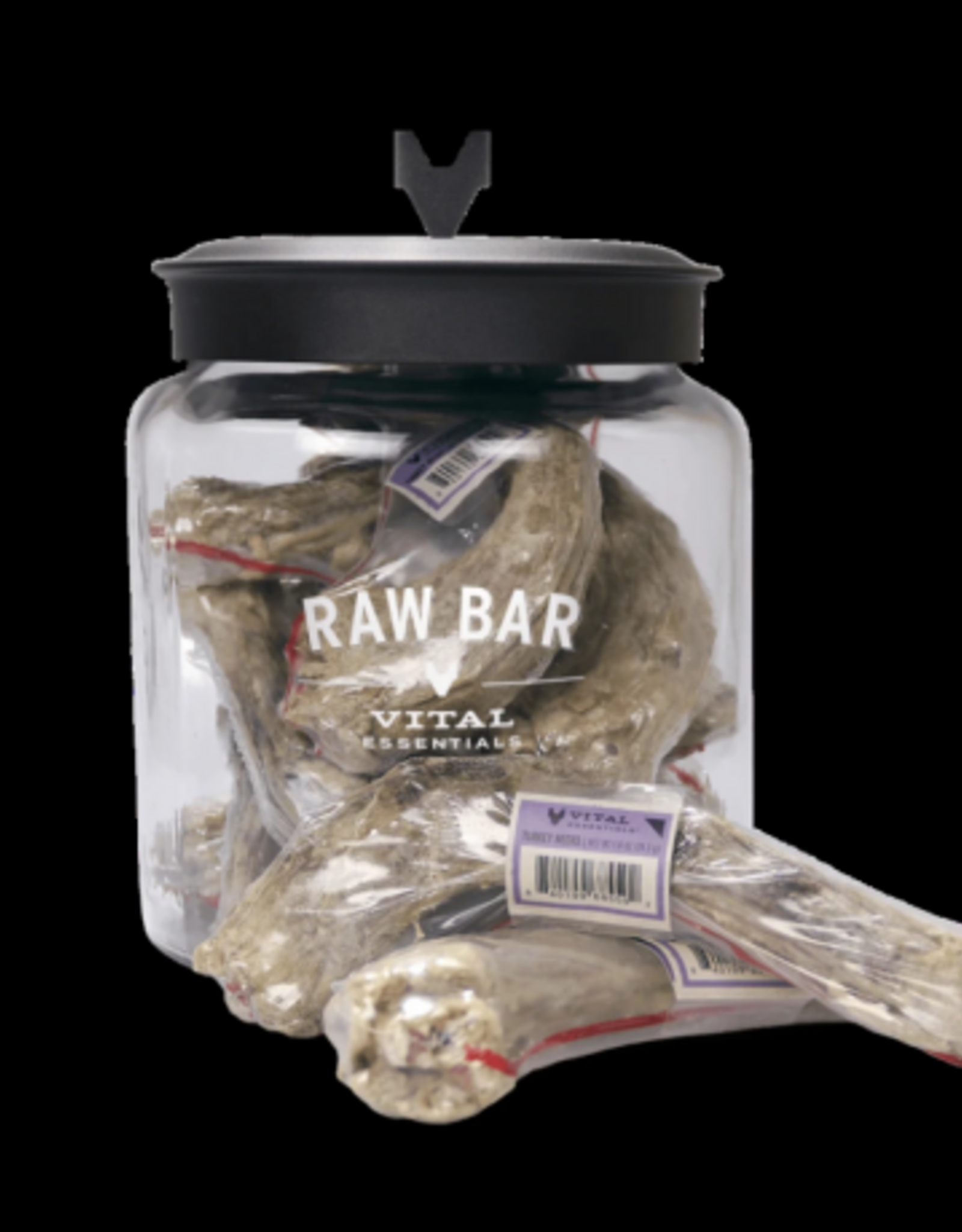 Vital Essentials Vital Essentials Freeze-Dried Raw Bar Dog Chews - Turkey Necks