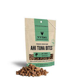 Vital Essentials Vital Essentials Freeze-Dried Ahi Tuna Bites Cat Treats - 1.1 oz